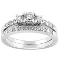 14k Gold 3/5ct TDW Round Diamond Wedding Ring
