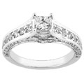 14k White Gold 1ct TDW Diamond Wedding Ring (H-I, I1)