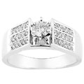 14k Gold 1/2ct TDW Round Diamond Engagement Ring (G-I, I1)