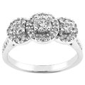 14k Gold 3/4ct TDW Round Diamond Wedding Ring (G-I, I1)