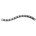 Men's Tungsten Two-tone Bracelet