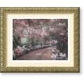 Diane Romanello Azalea Walk Framed Art Print