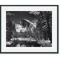 Ansel Adams Half Dome Yosemite Framed Art Print