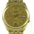 Seiko 5 Men's Automatic Goldtone Watch
