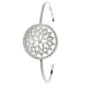 Maddy Emerson Filigree CZ Bangle Bracelet
