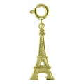 14k Gold 3-D Eiffel Tower Charm