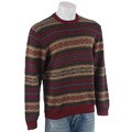 Weatherproof Men's Heathered Fair Aisle Sweater