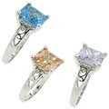 Sterling Silver Fashion CZ Ring
