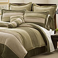 Peyton Place Microsuede 8-piece Bedding Ensemble with 230tc Sheet Set