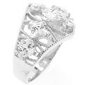 Vintage Inspired Fashion CZ Ring