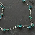Endless Turquoise Nugget Necklace (USA)