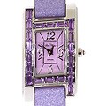 Lucien Piccard Diana Amethyst gemstone watch