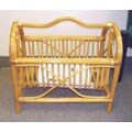 Tribal Bamboo Large Wicker Magazine Rack (Ghana)