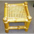 Tribal Bamboo Patio Table (Ghana)