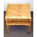 Tribal Bamboo Wicker Patio Table (Ghana)