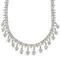 Sterling Silver Connie's CZ Concert Necklace