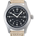 Hamilton Khaki III Men's Beige Strap Watch