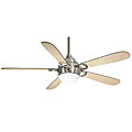 Hunter Lugano 56-inch Brushed Nickel Ceiling Fan