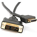 10-foot Black HDMI DVI Cable