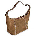 Leather Mocha Spice Handbag (Peru)