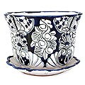 Ceramic Salvatierra Planter (Mexico)