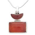 Onyx Red Moon Necklace (India)
