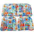 Tutti Fruitti Wicker Settee Cushion 3-piece Set