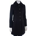 Marvin Richards Wool Blend Military-style Coat