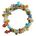 Pearl and Quartz Rainbow Solstice Bracelet (Thailand)