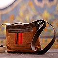 Suede Autumn Shoulder Bag (Peru)