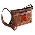 Suede Heritage Shoulder Bag (Peru)