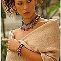 Alpaca Wool Nutmeg Shawl (Peru)