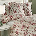 Vintage Rose Quilt Set (King)