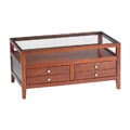 Davenport Cherry 2-drawer Cocktail Table