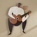 Jazz Guitarist Wall Art