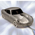 Logisys Silver T-coupe Optical Mouse