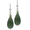 Green Aventurine Teardrop Earring