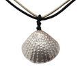 Sea Shell Silver Pendant with Necklace (China)
