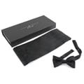 Joseph Abboud Black Tie Cummerbund & Tie Set
