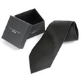 Joseph Abboud Black Tie Silk Formal Neck Tie