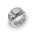 Scott Kay Sterling Silver 1/5ct TDW Diamond Ring