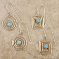 Handcrafted Spiral Earrings (Native American)