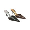BCBGirls Italian Kid Leather Pointed Pumps
