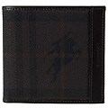 Burberry Men's Brown Canvas Bi-fold Wallet