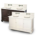 Innovations 62-inch Double Vanity (Satin Nickel Trim)