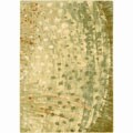 Machine-made Motions Lemon Rug (7'9 x 10'10)
