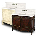 Chateau 50-inch Satin Nickel Trimmed Vanity
