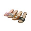 Journee Collection Single Strap Wedge Sandals