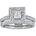 14k Gold 1ct TDW Round Diamond Bridal Ring Set (G-H/ I1)