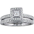14k Gold 1/2ct TDW Diamond Bridal Ring Set (G-H/ I1)